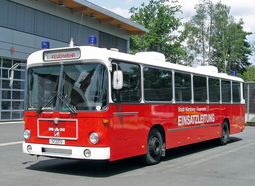 Beispielinhalt (Bild) Die Fahrzeuge der Feuerwehr Nürnberg