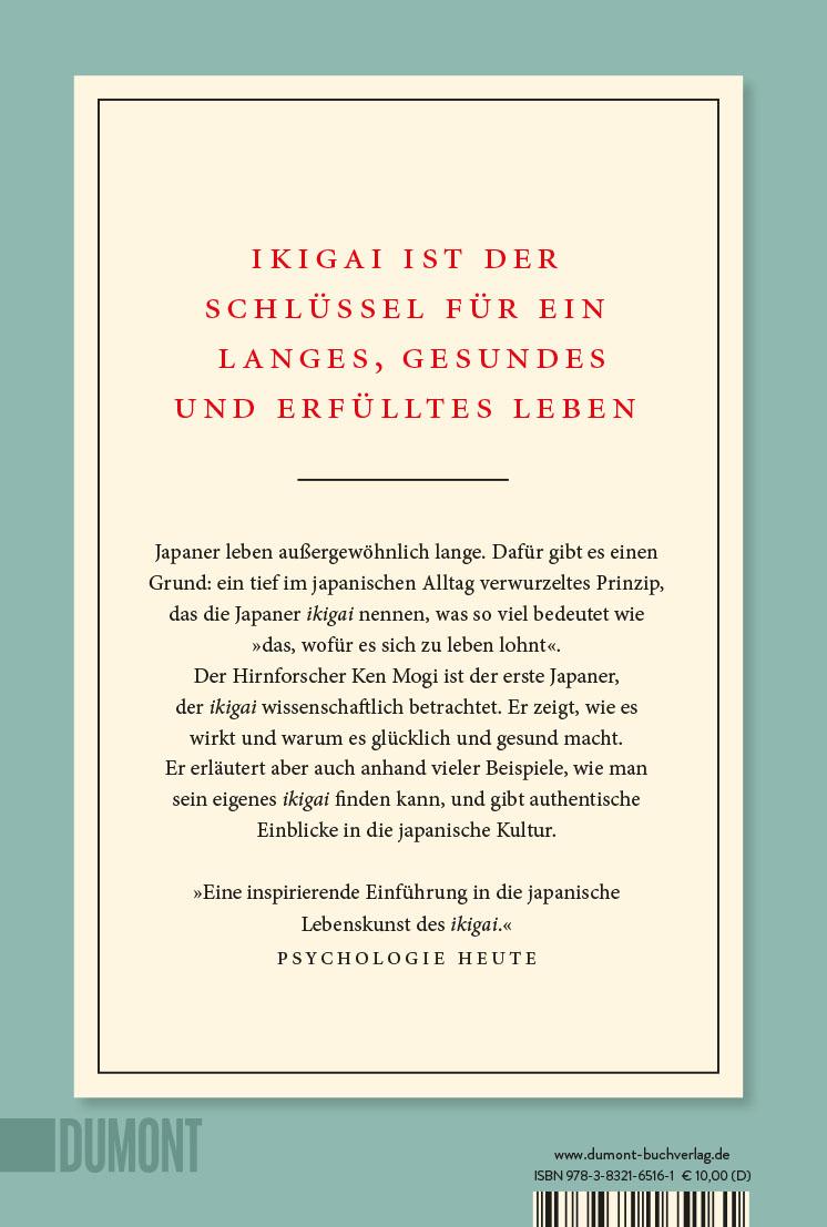 Rückseitencover Ikigai