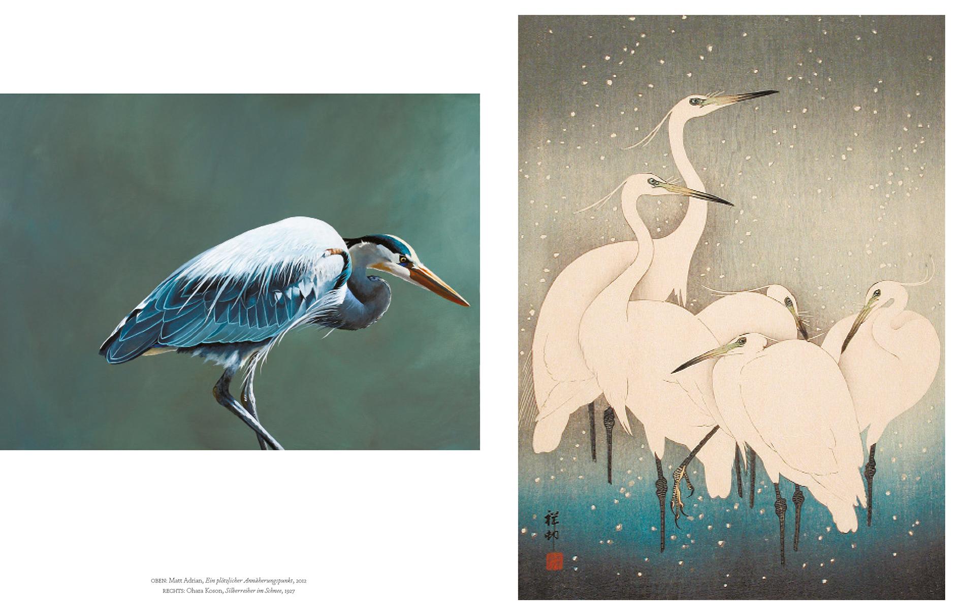 Beispielinhalt (Bild) Vögel in der Kunst