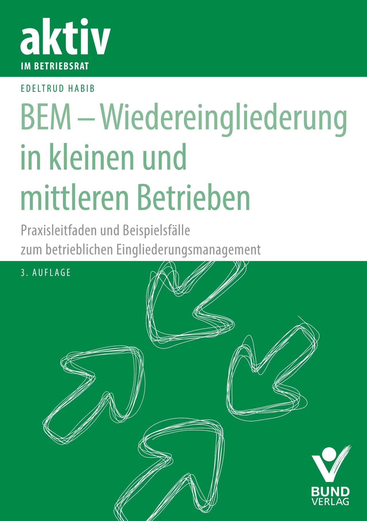 Vorderes Coverbild BEM - Wiedereingliederung in kleinen und mittleren Betrieben