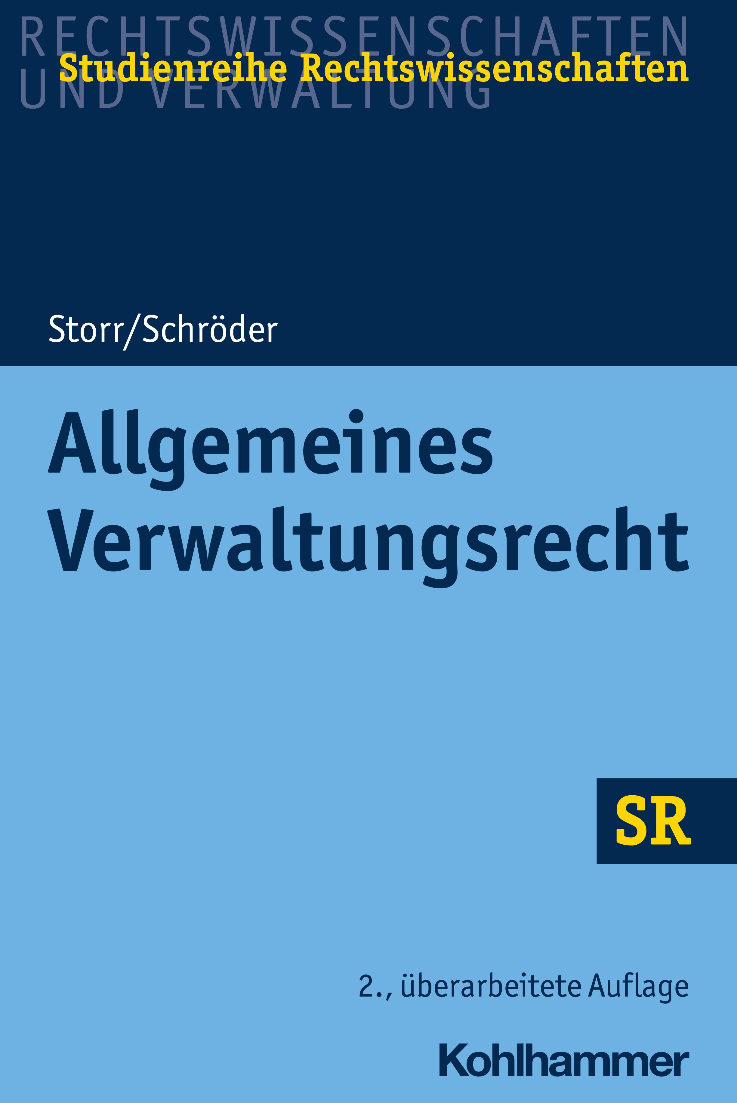 Vorderes Coverbild Allgemeines Verwaltungsrecht