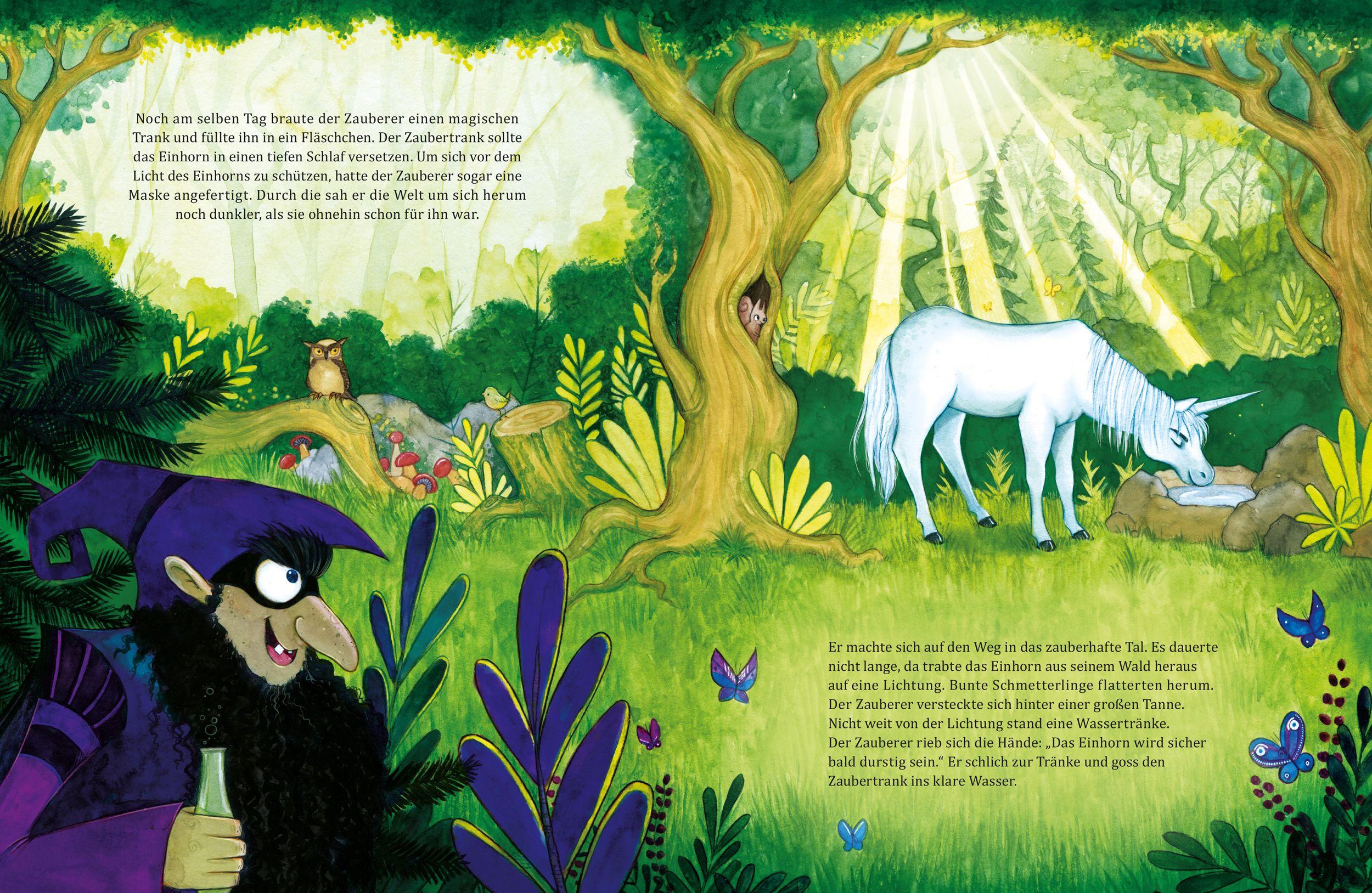 Beispielinhalt (Bild) Das Licht des Einhorns