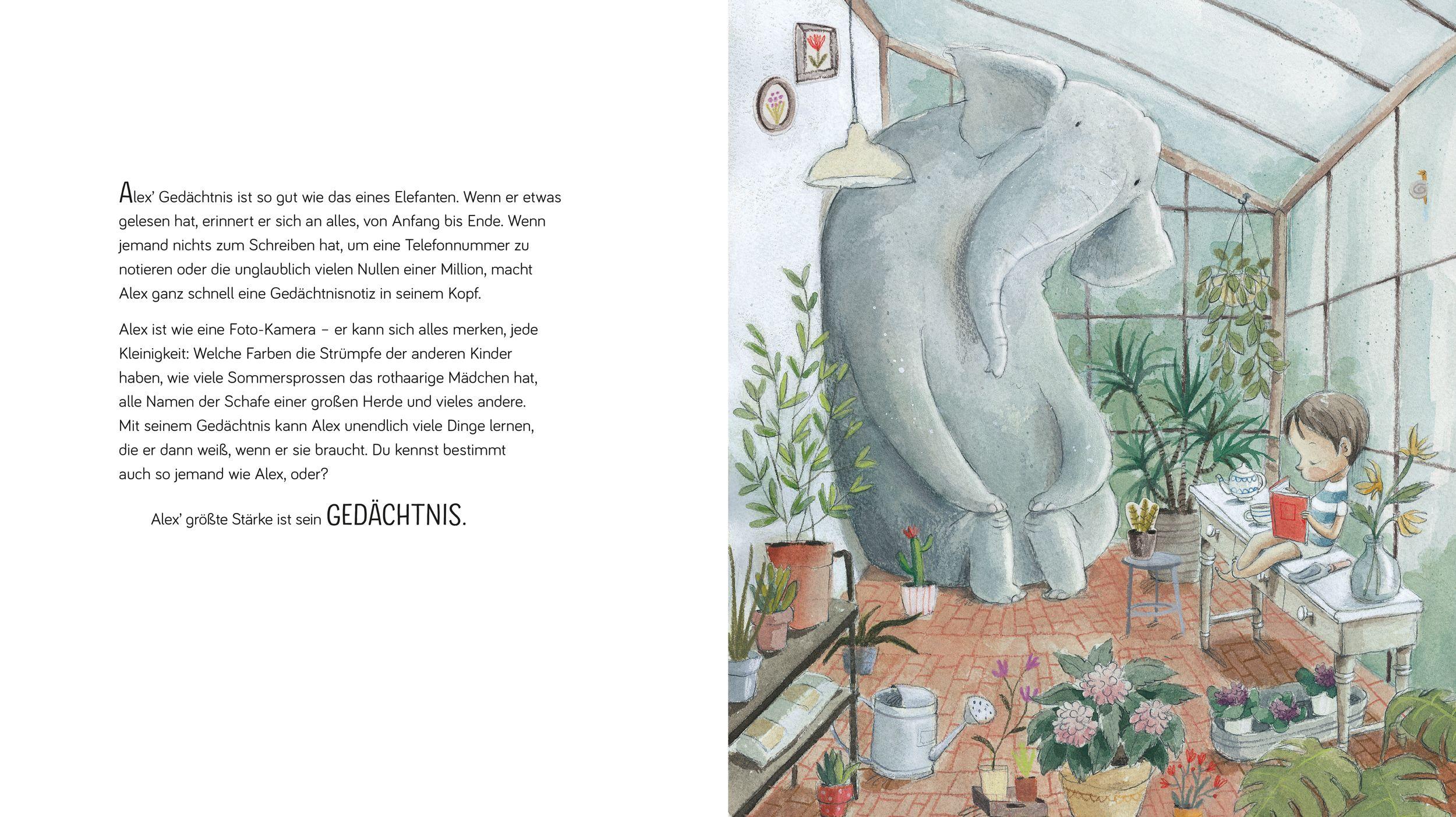 Beispielinhalt (Bild) Das große starke Buch