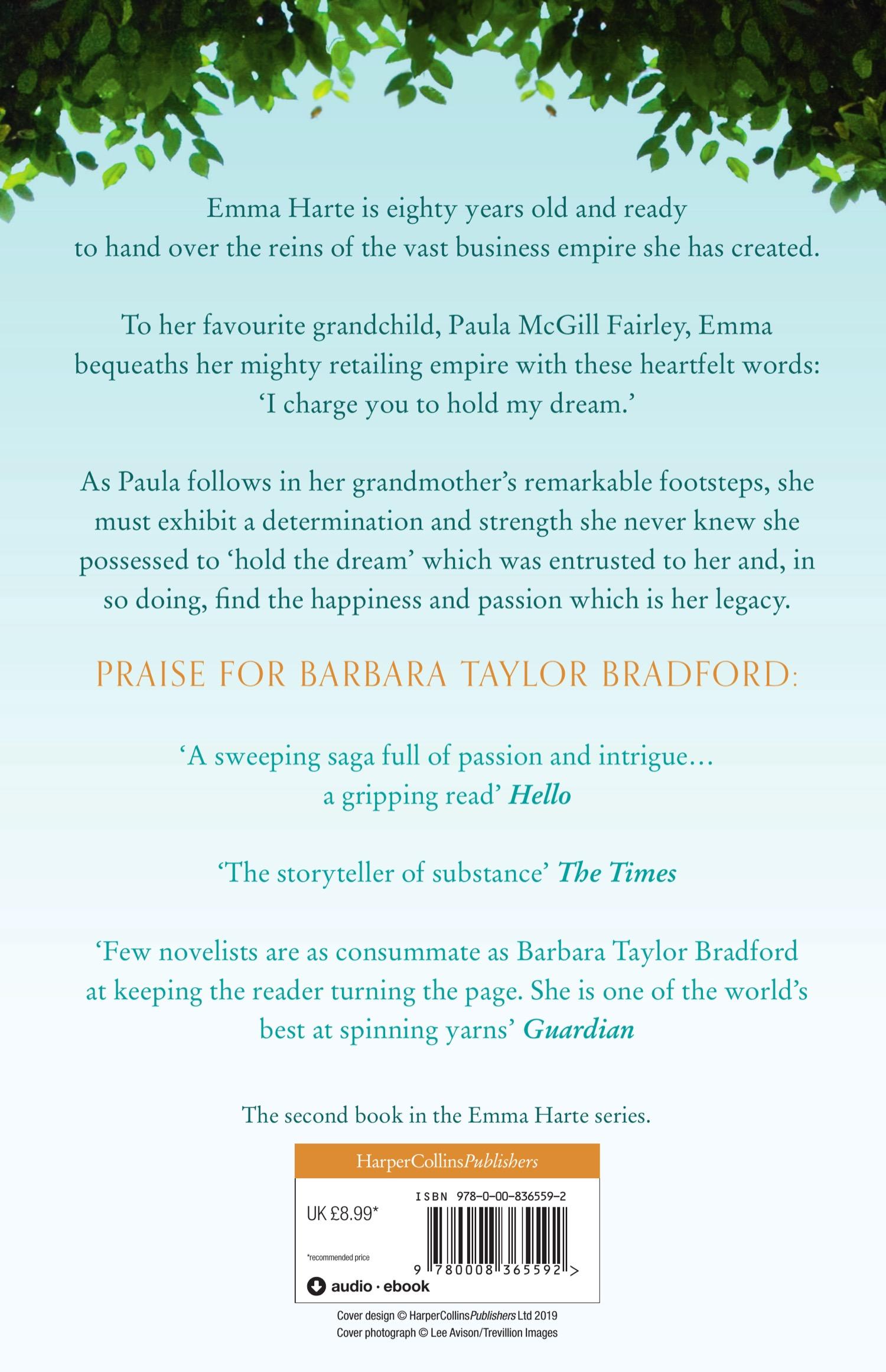 Rückseitencover Hold the Dream