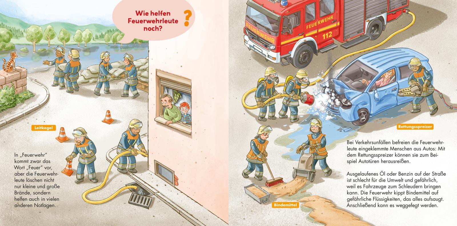 Beispielinhalt (Bild) Frag doch mal ... die Maus: Feuerwehr