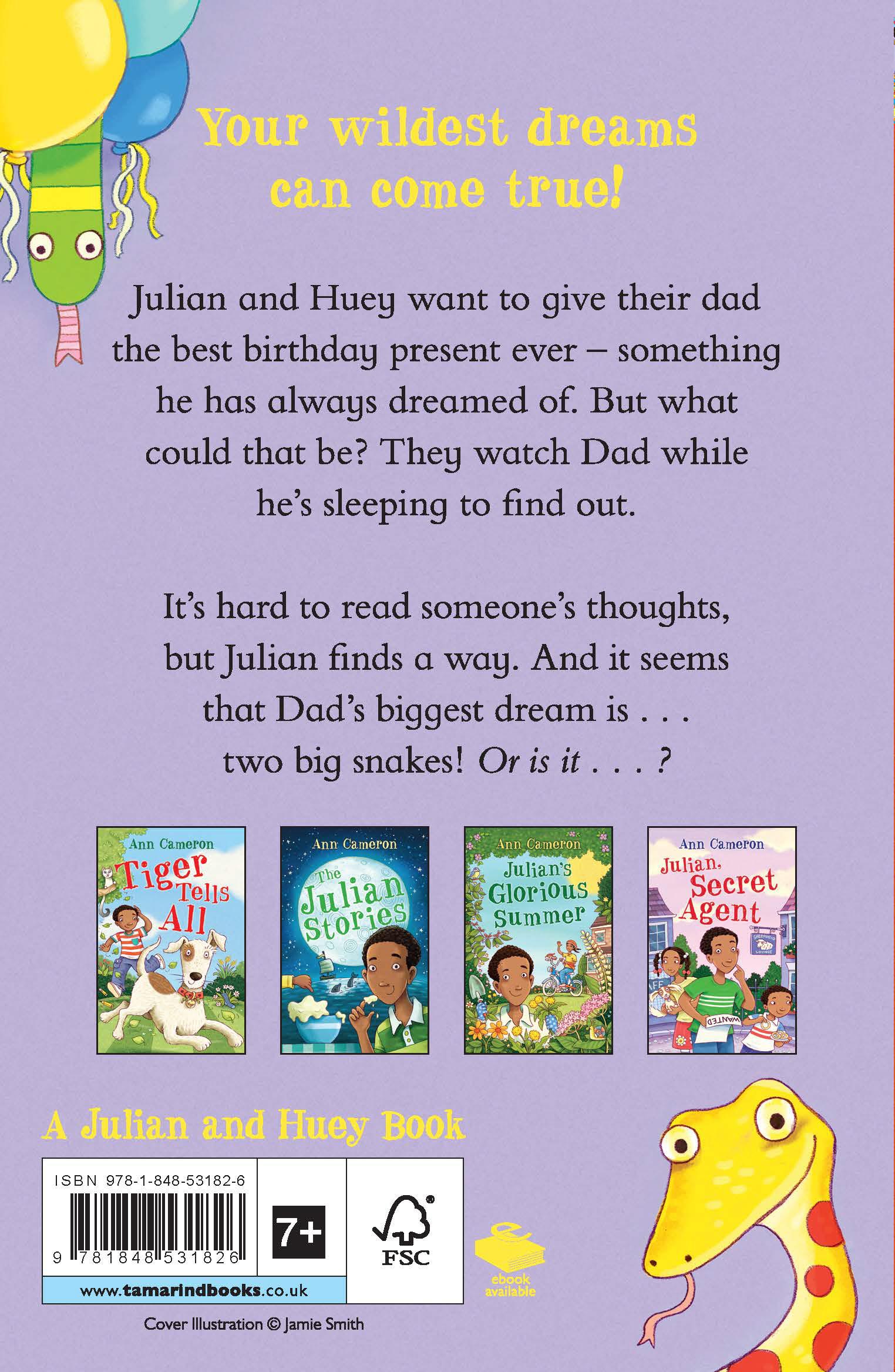 Rückseitencover Julian Dream Doctor