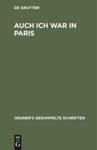 Vorderes Coverbild Auch ich war in Paris