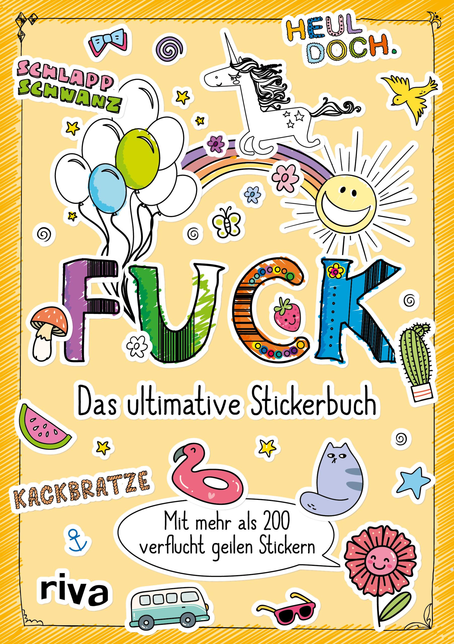Vorderes Coverbild Fuck - Das ultimative Stickerbuch