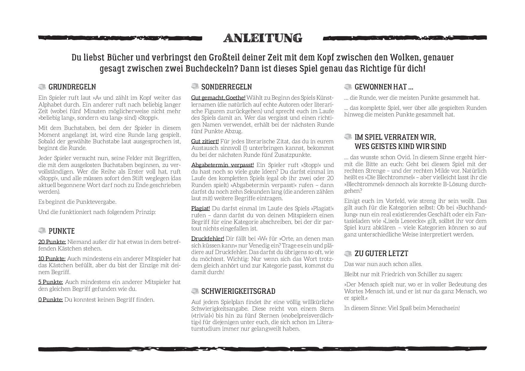 Beispielinhalt (Bild) Stadt Land Buch