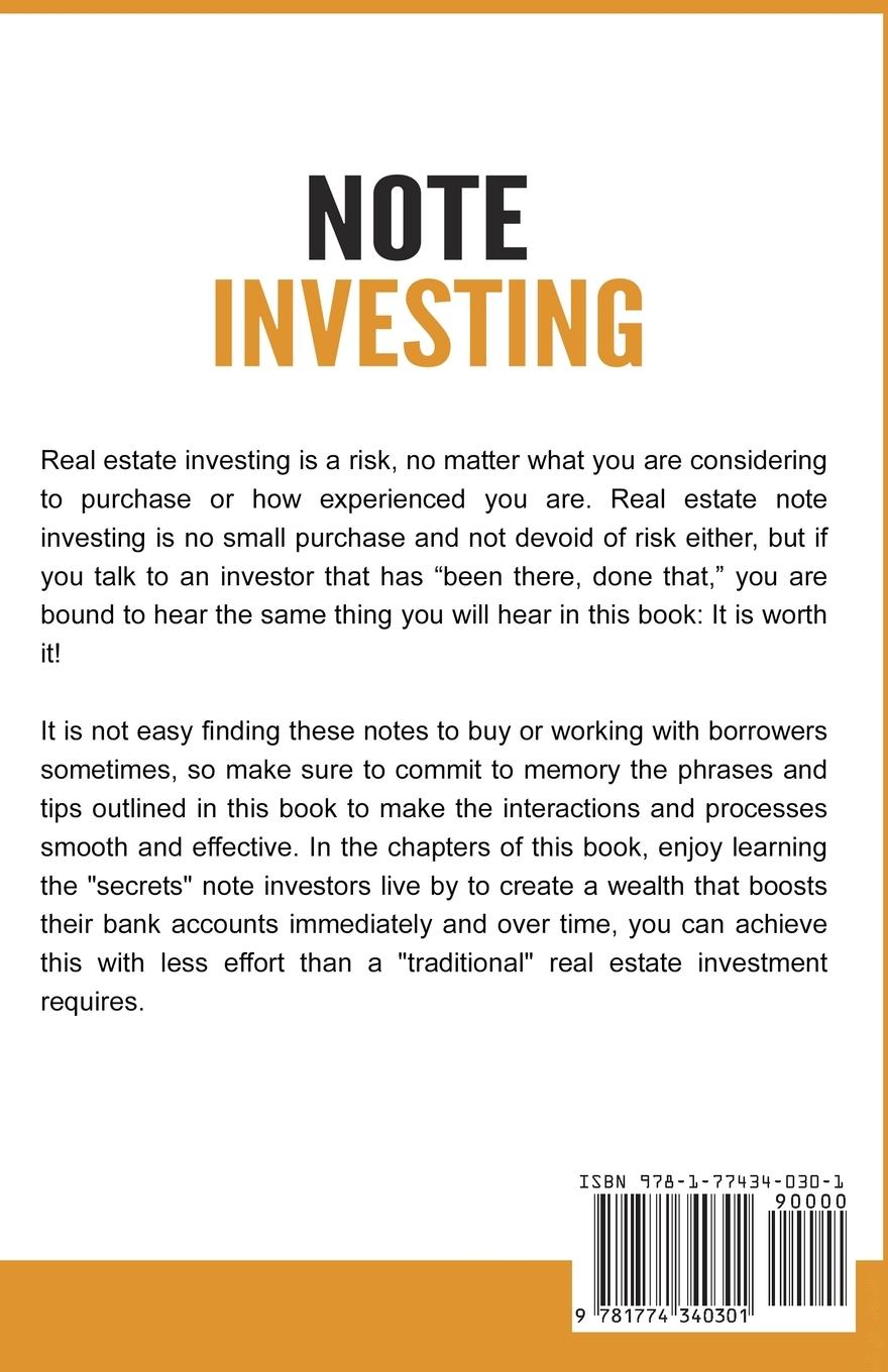 Rückseitencover Note Investing