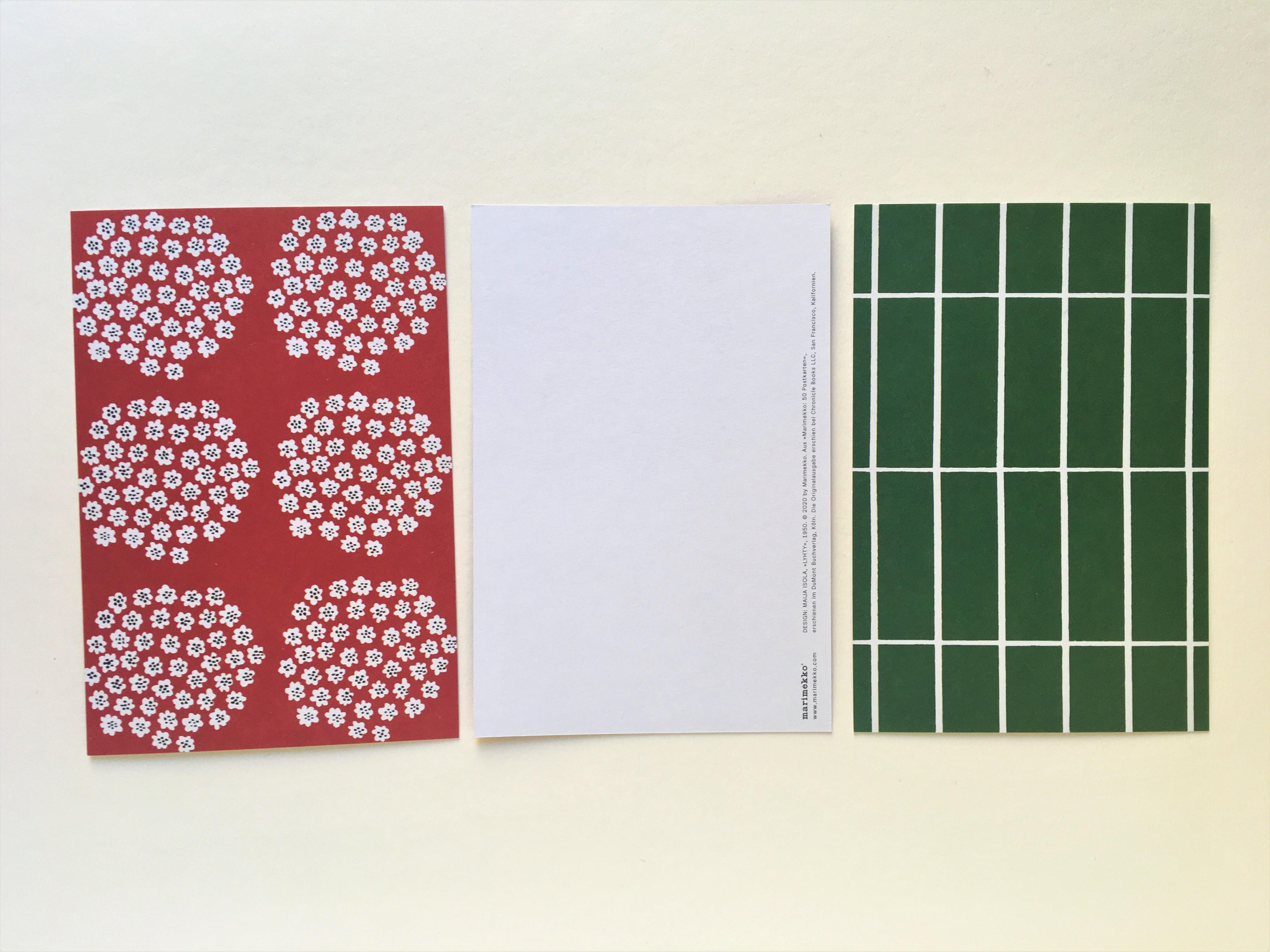 Beispielinhalt (Bild) Marimekko: 50 Postkarten