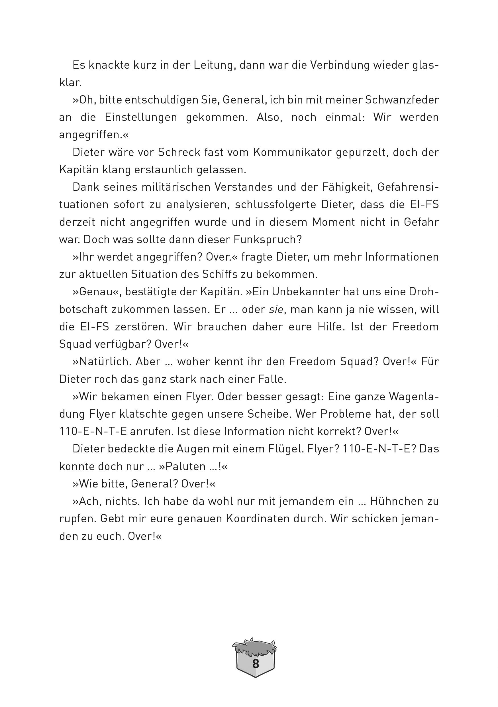 Beispielinhalt (Bild) Schlamassel im Weltall