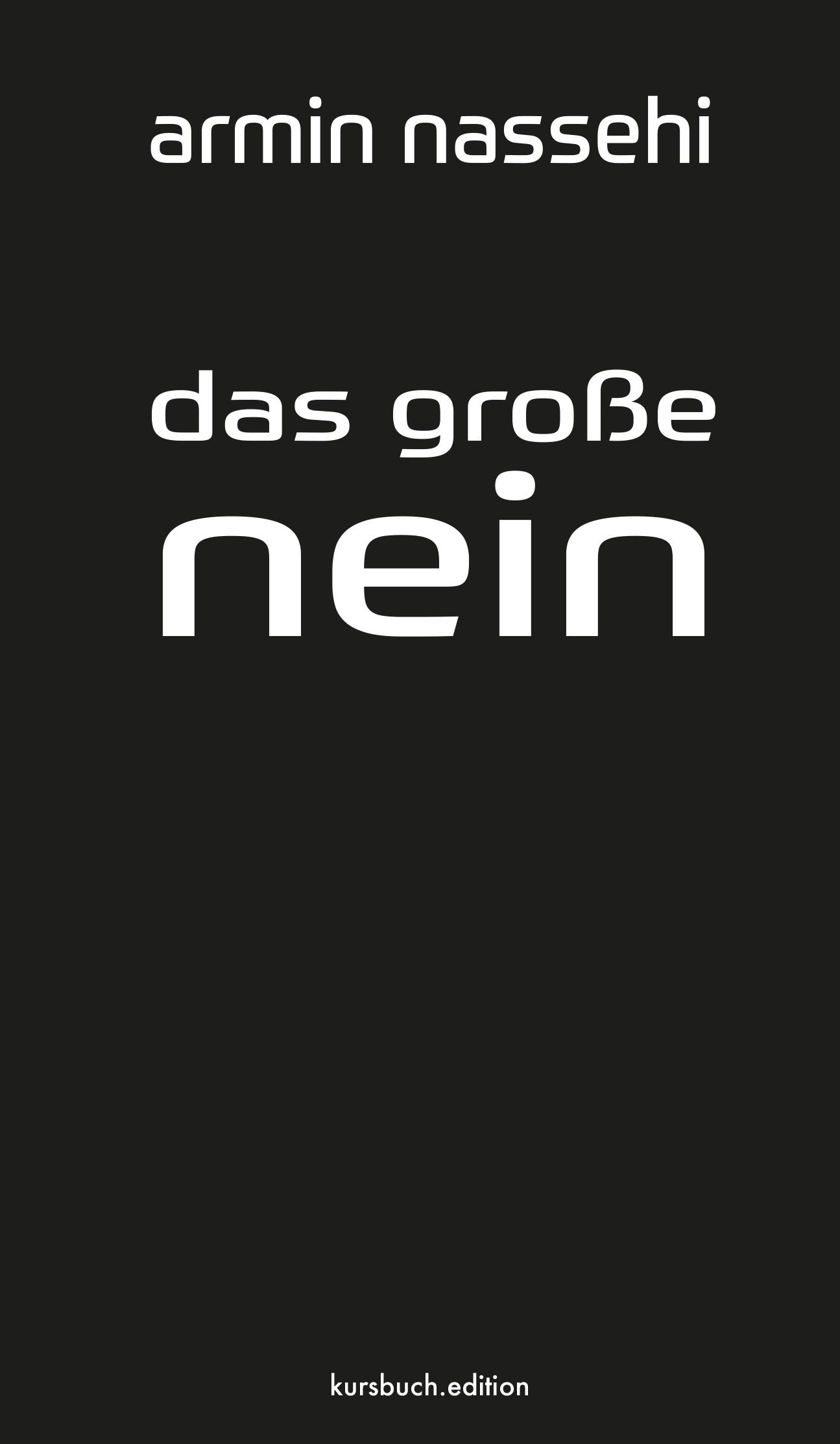 Vorderes Coverbild Das große Nein