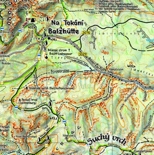 Beispielinhalt (Bild) Balzhütte 1:10000