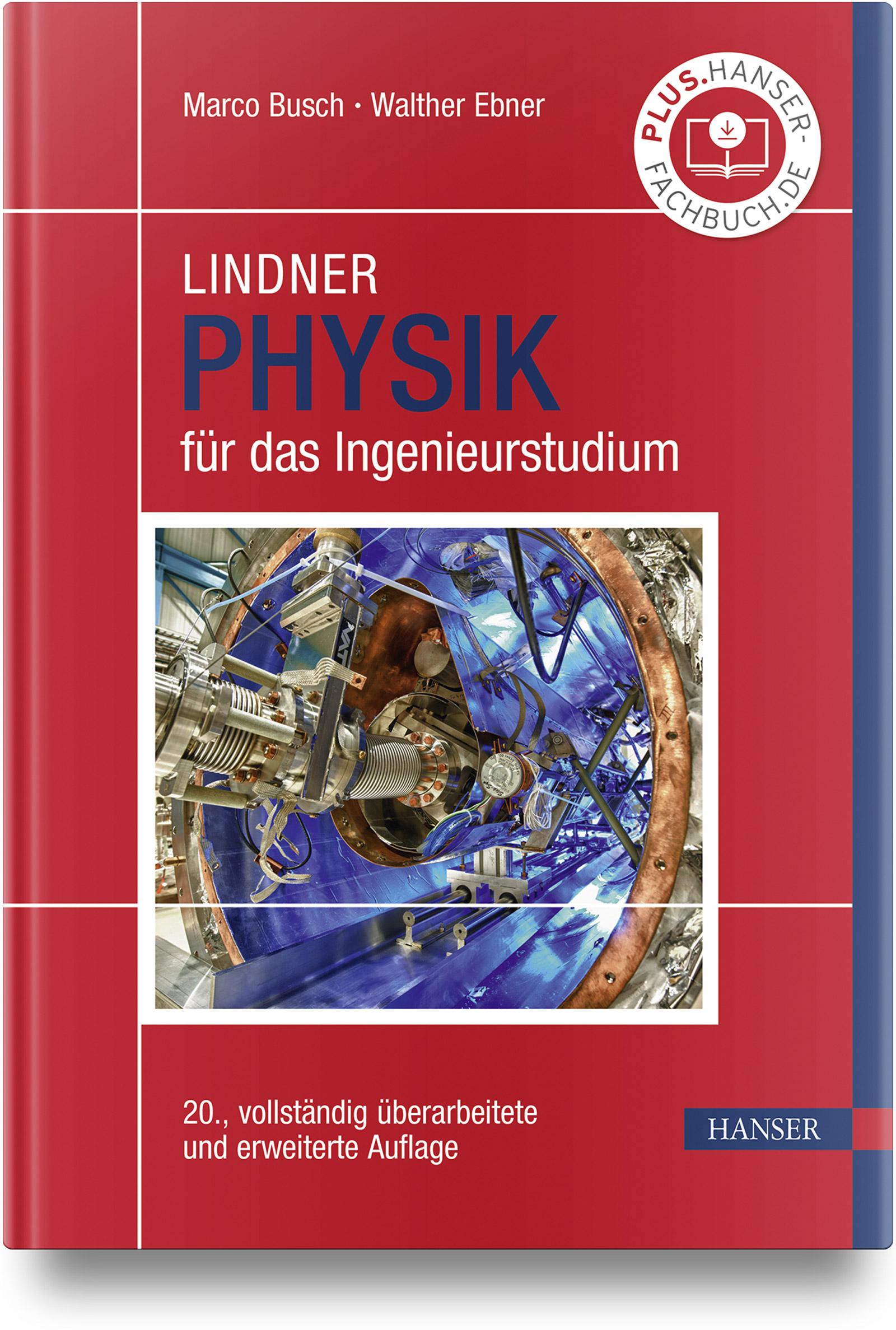 Vorderes Coverbild Lindner Physik für das Ingenieurstudium