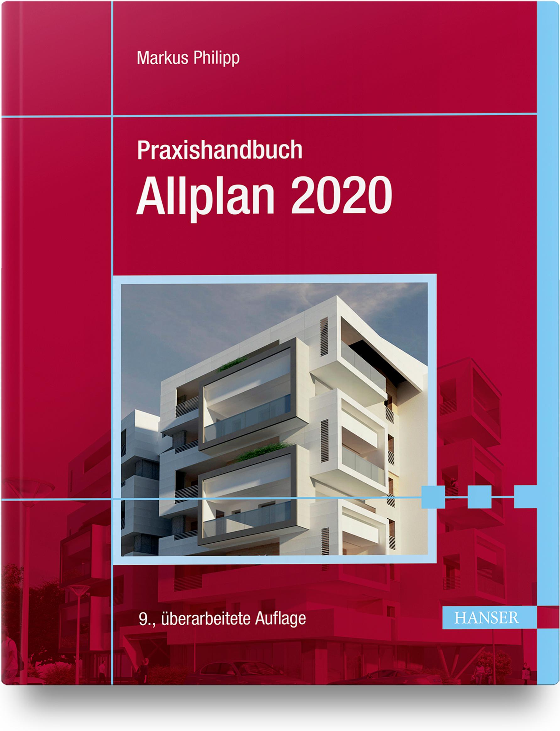 Vorderes Coverbild Praxishandbuch Allplan 2020