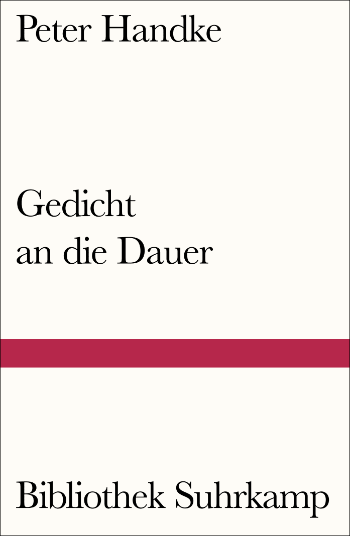 Vorderes Coverbild Gedicht an die Dauer