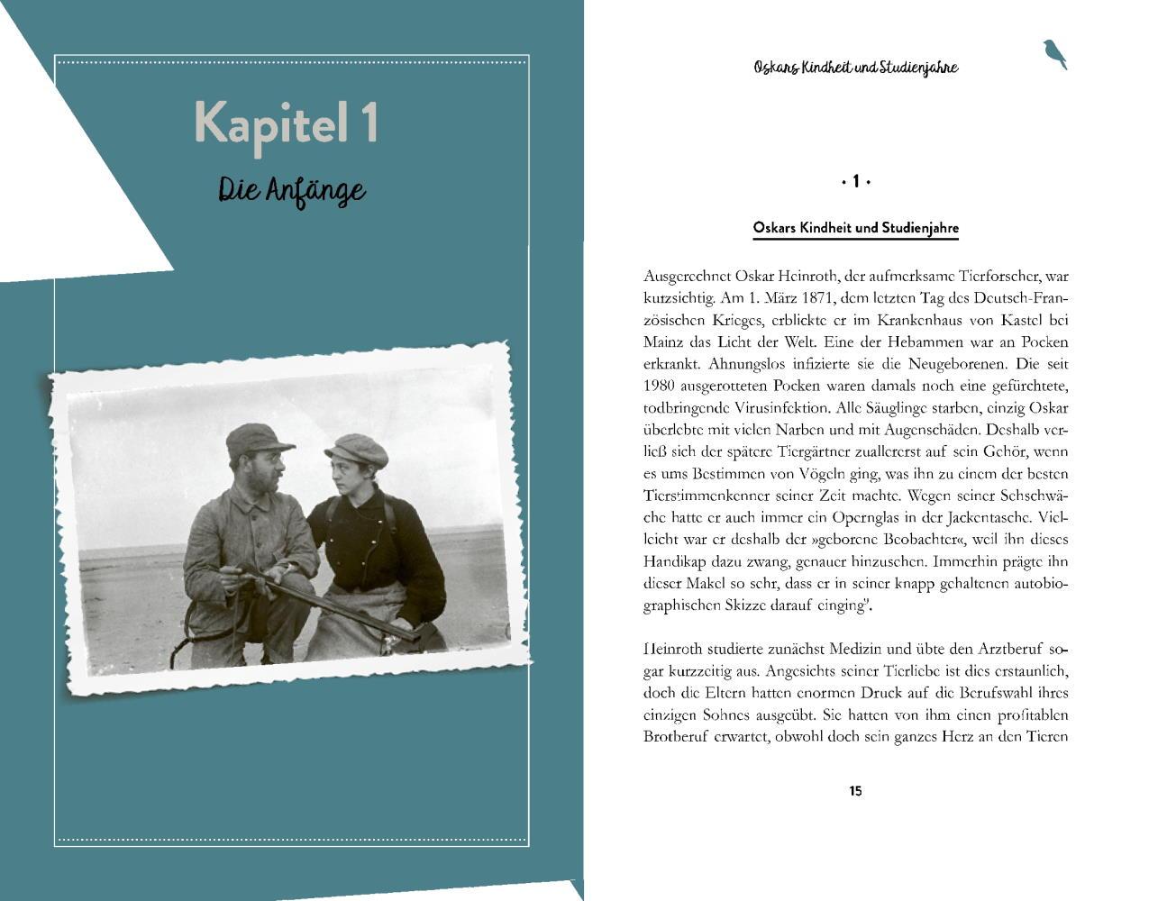 Beispielinhalt (Bild) Die Vogel-WG