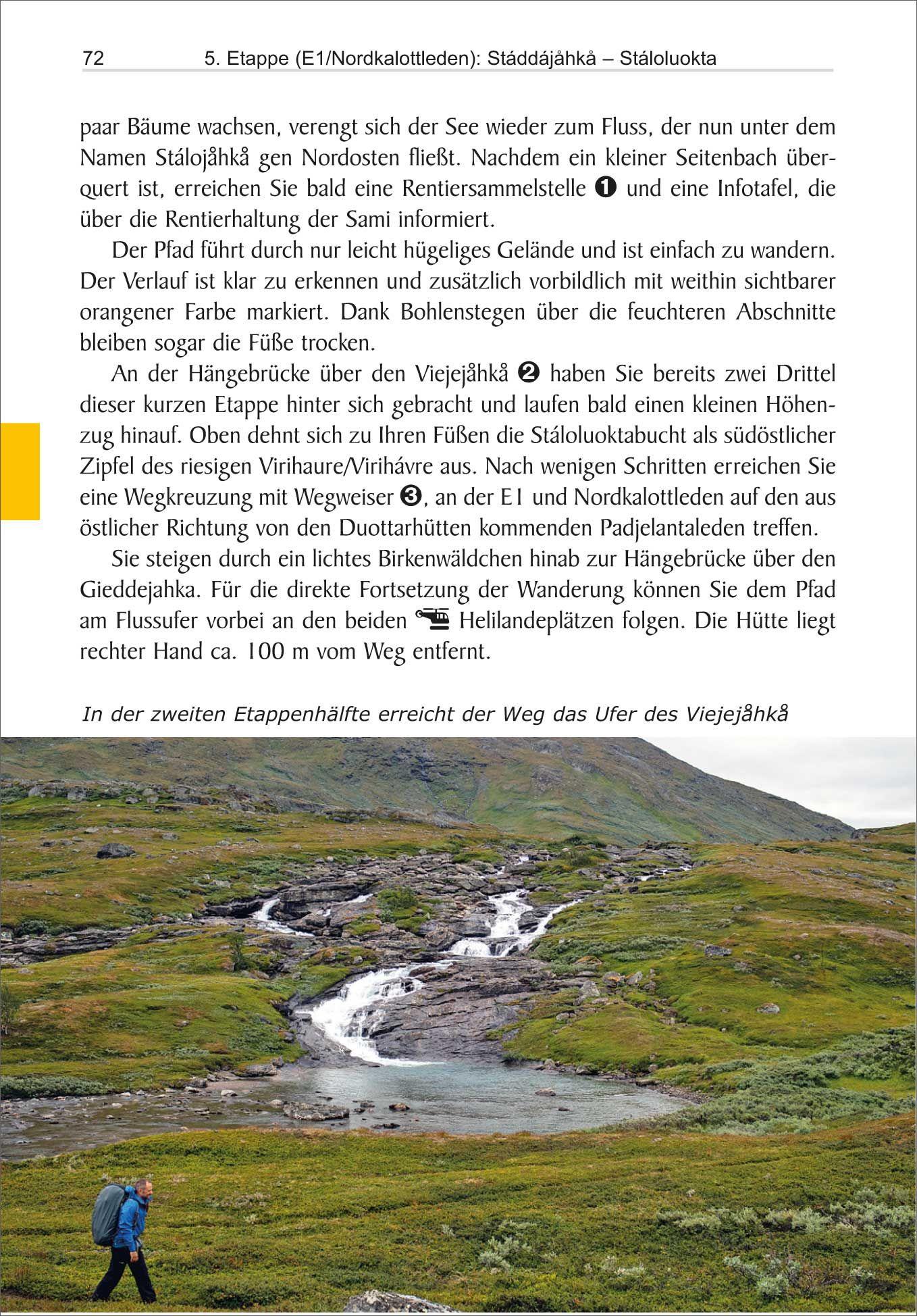Beispielinhalt (Bild) Nordkalottleden über den E1