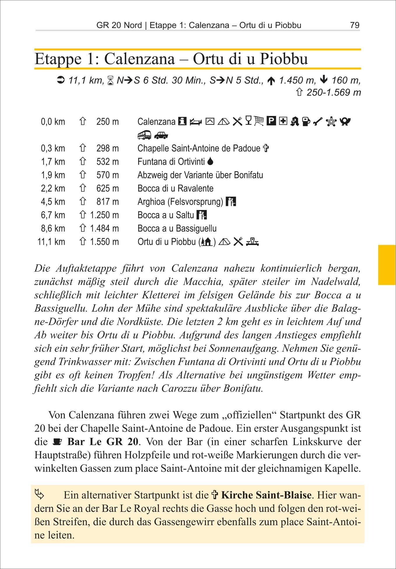 Beispielinhalt (Bild) Trans-Korsika: GR 20