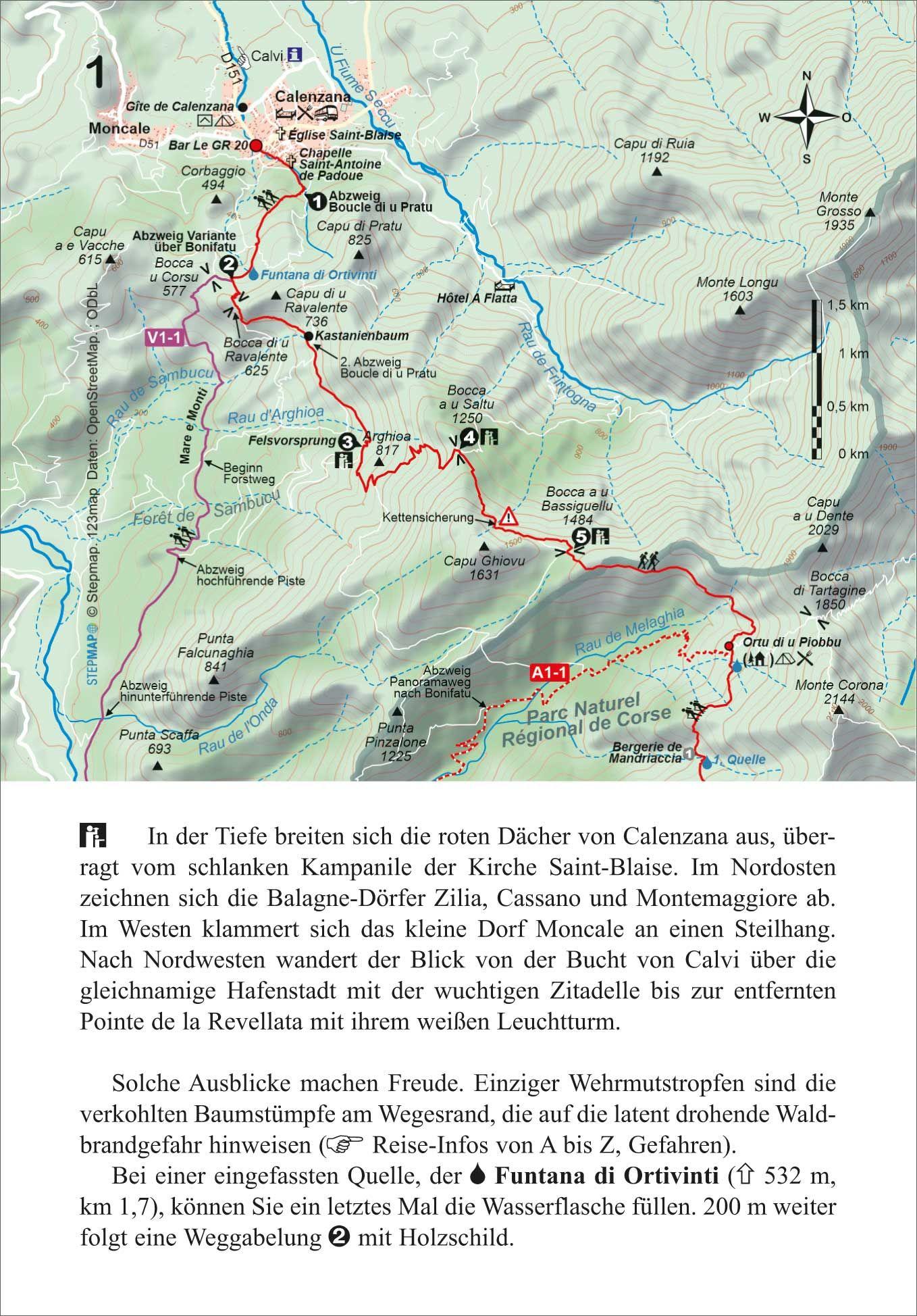 Beispielinhalt (Bild) Trans-Korsika: GR 20
