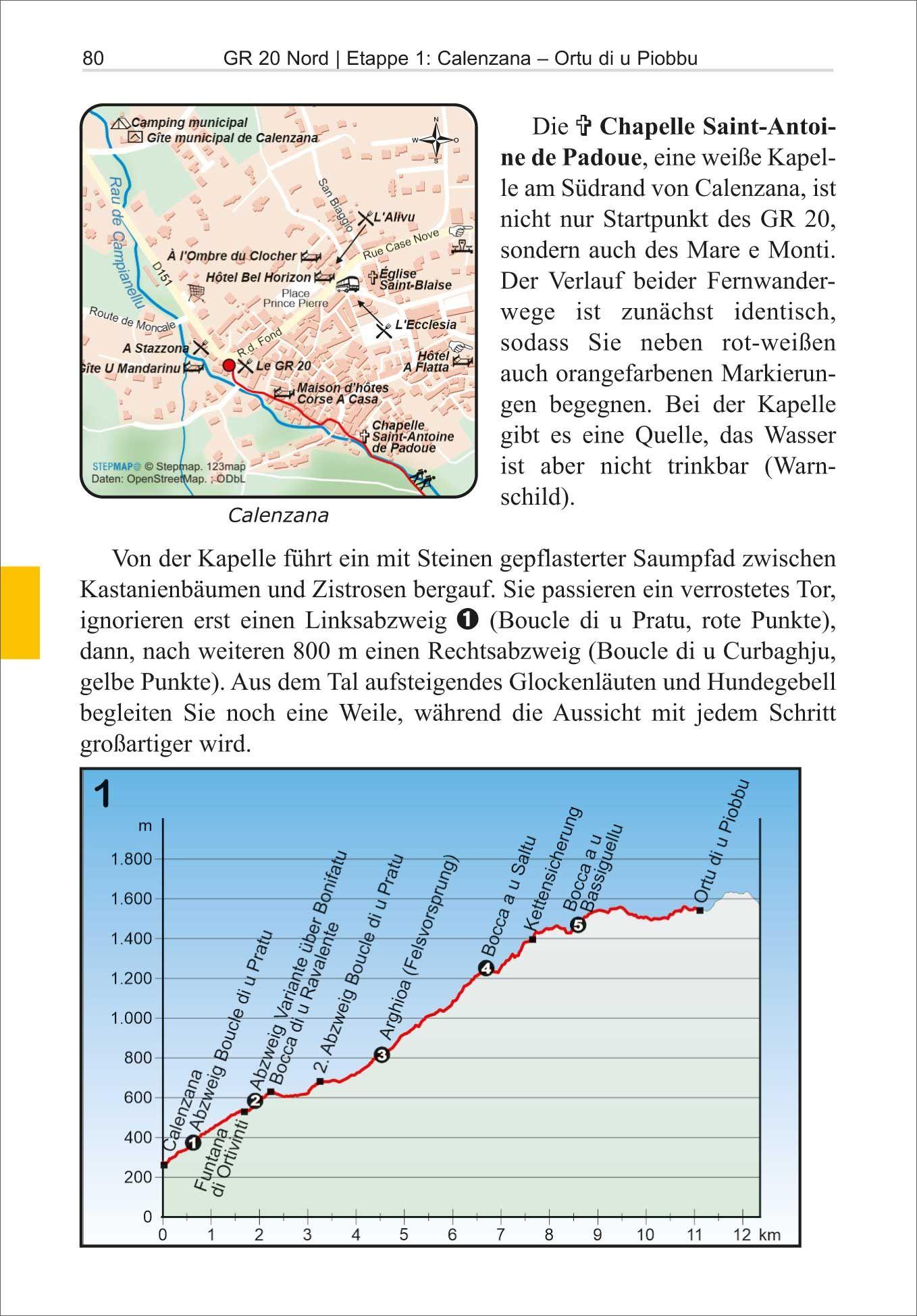 Beispielinhalt (Bild) Trans-Korsika: GR 20