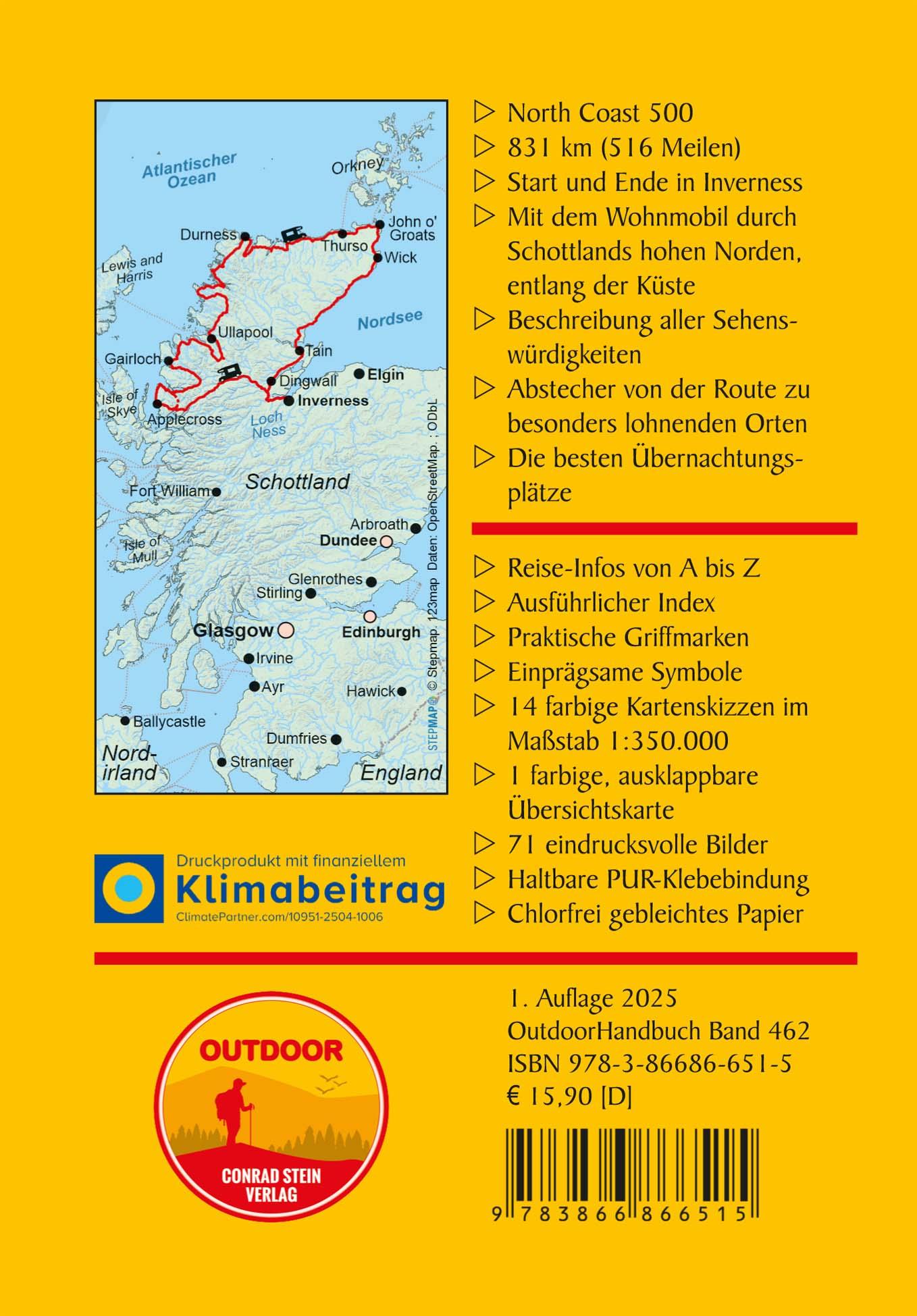 Rückseitencover Schottland: North Coast 500