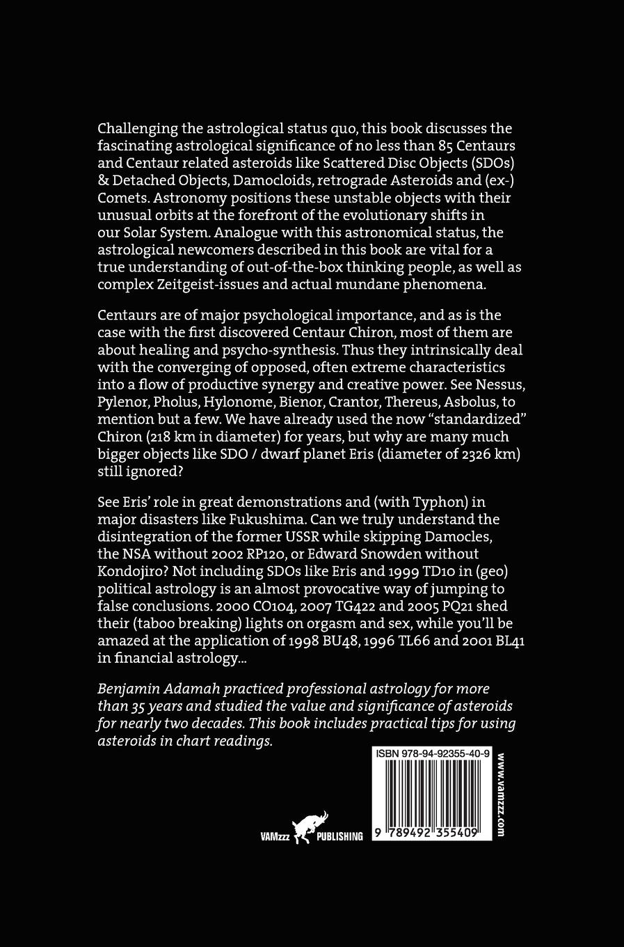 Rückseitencover Centaurs, Damocloids & Scattered Disc Objects