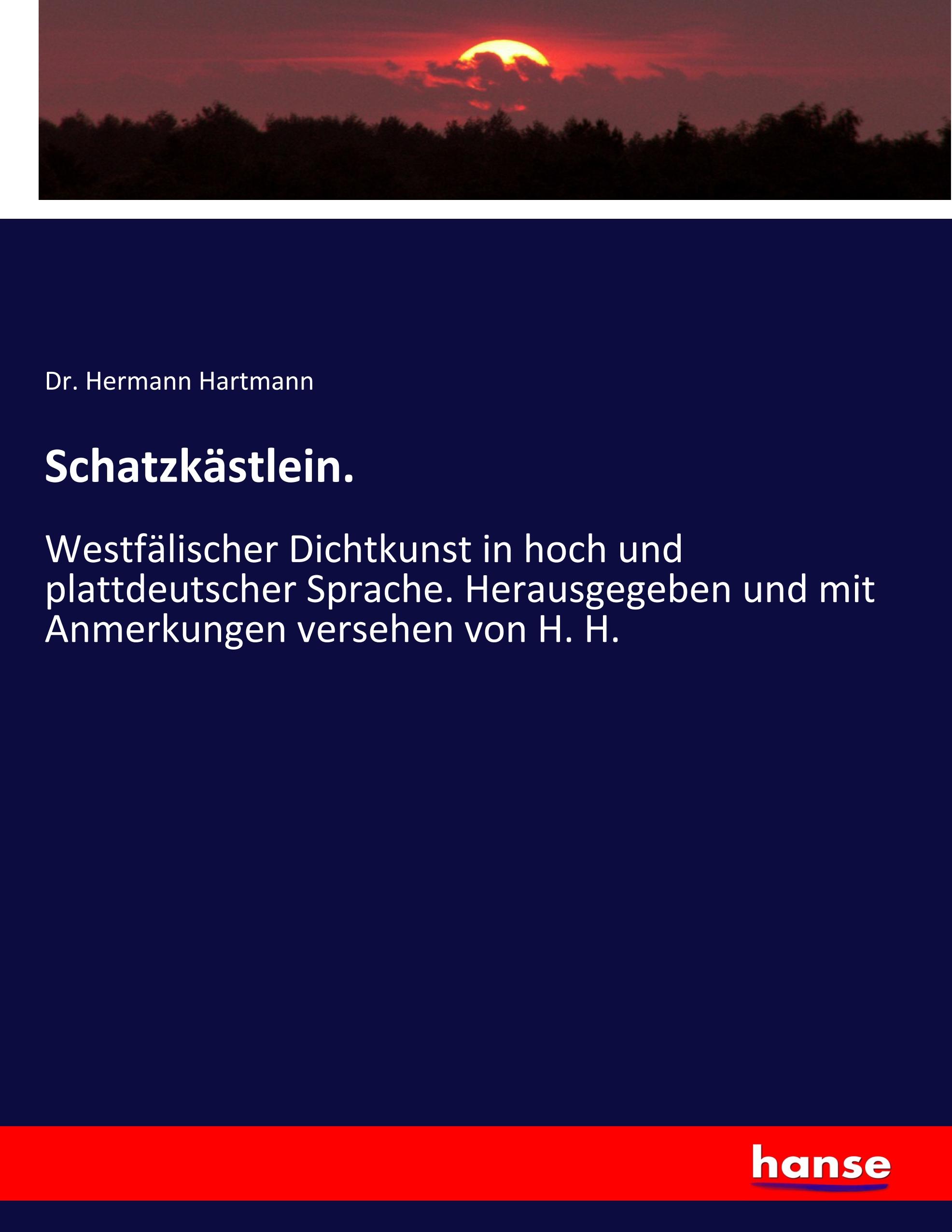 Vorderes Coverbild Schatzkästlein.