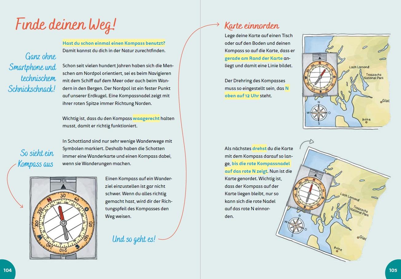 Beispielinhalt (Bild) Schottland for kids
