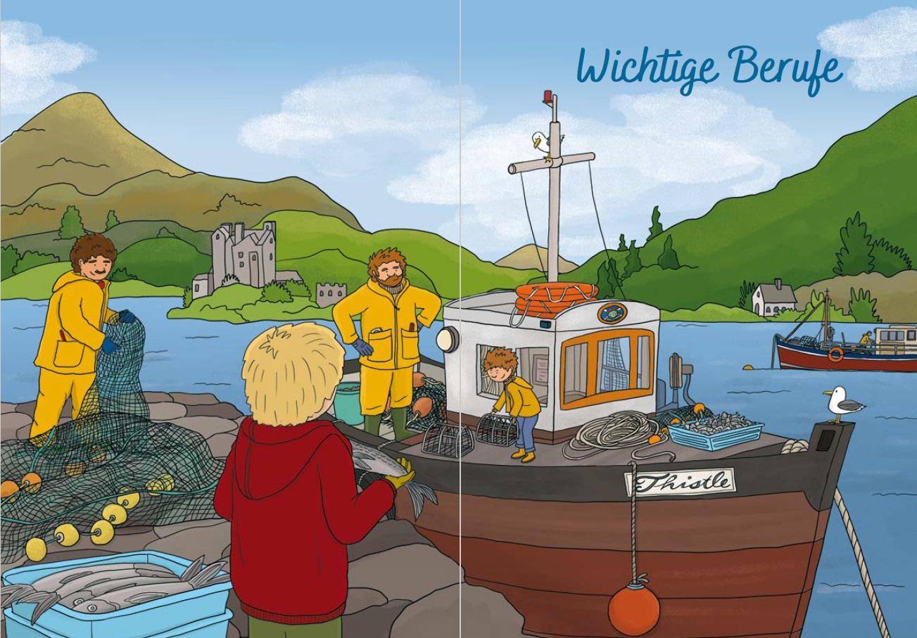 Beispielinhalt (Bild) Schottland for kids