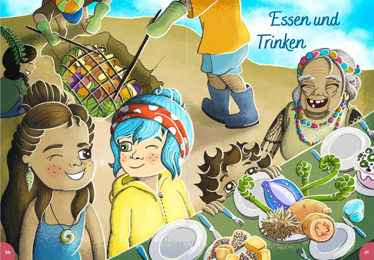 Beispielinhalt (Bild) Neuseeland for kids