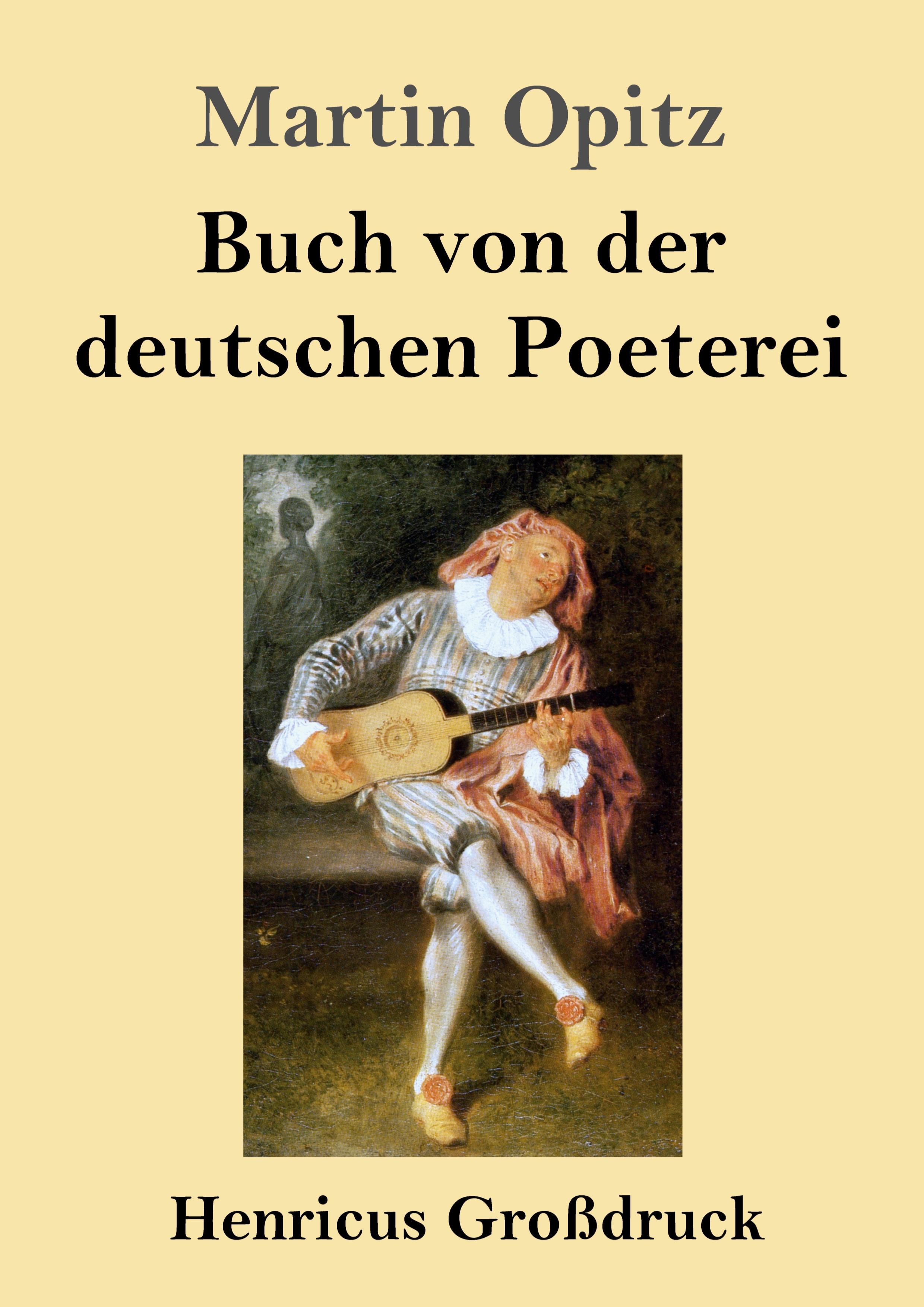 Vorderes Coverbild Buch von der deutschen Poeterei (Großdruck)
