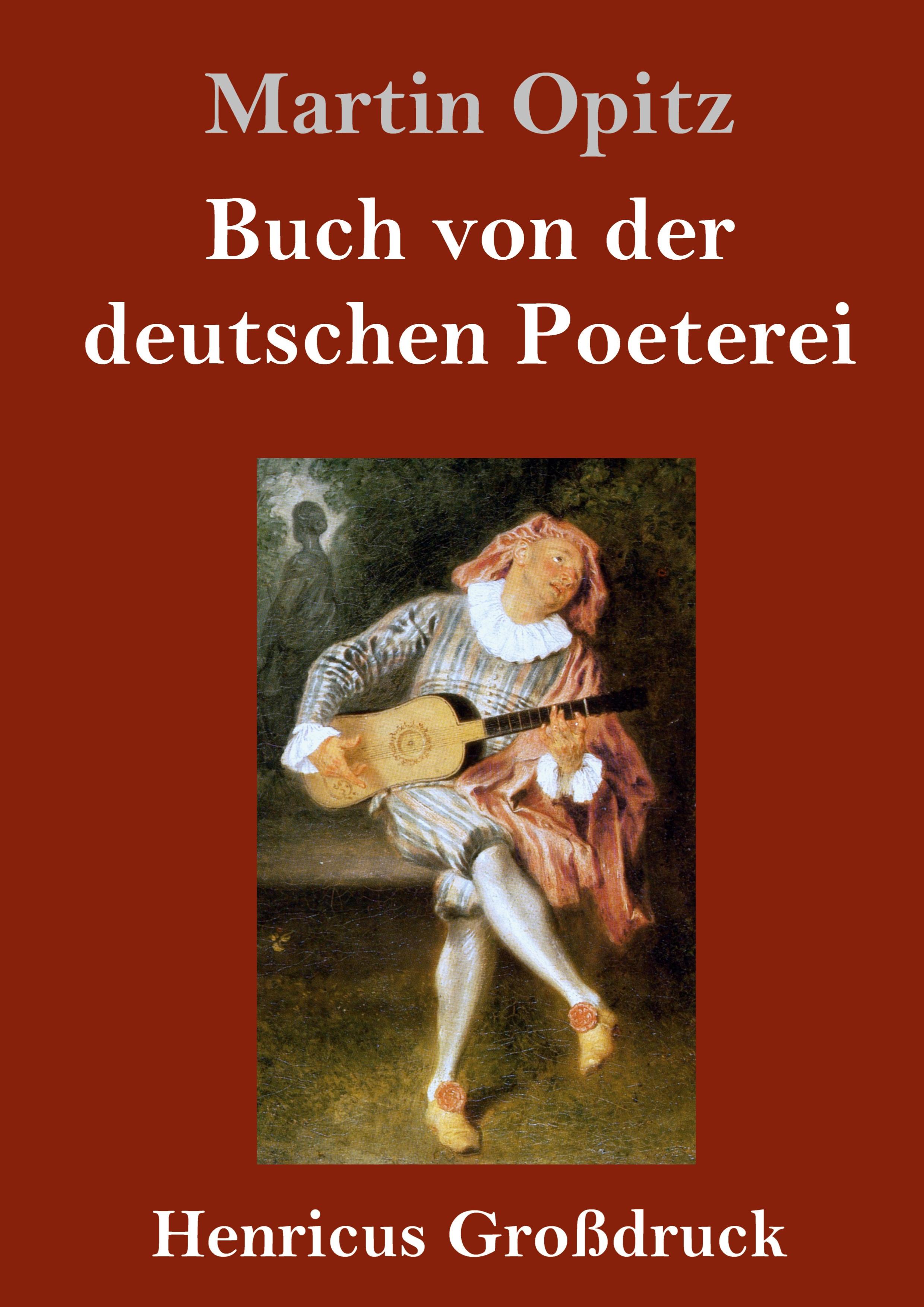 Vorderes Coverbild Buch von der deutschen Poeterei (Großdruck)