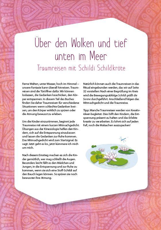 Beispielinhalt (Bild) Schildi Schildkröte entspannt sich