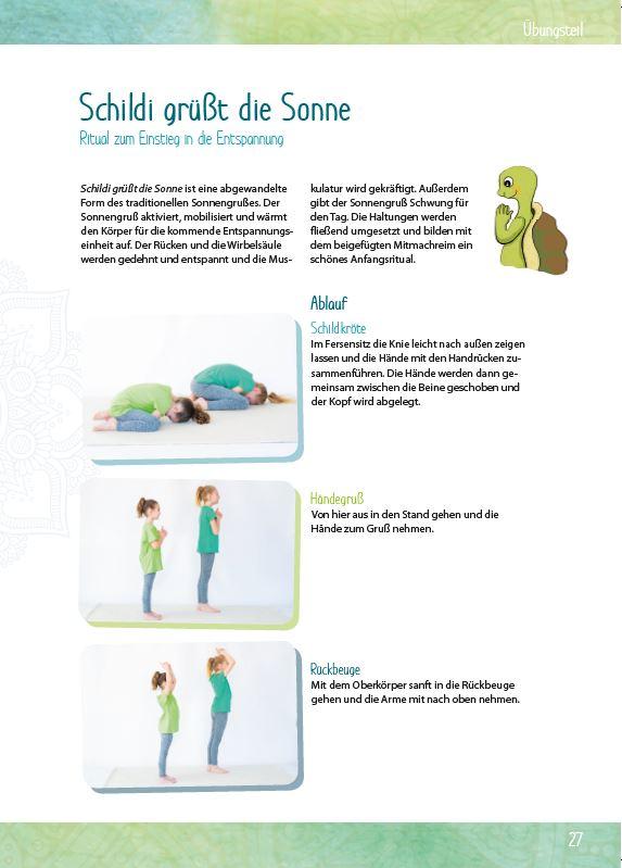 Beispielinhalt (Bild) Schildi Schildkröte entspannt sich