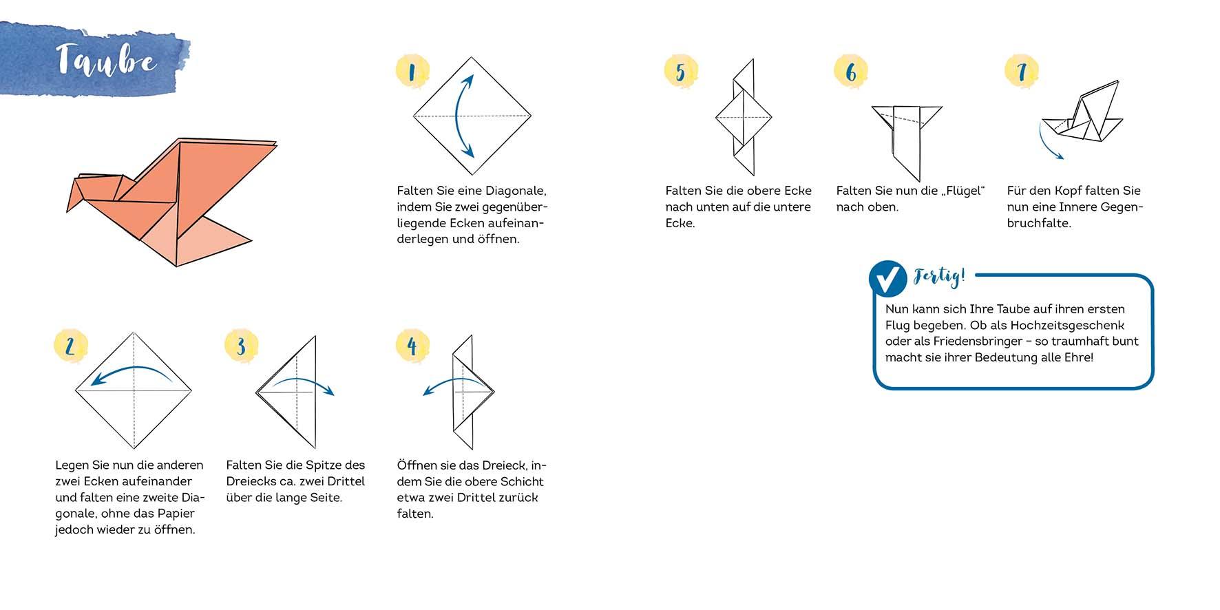 Beispielinhalt (Bild) 333 Origami - Watercolor