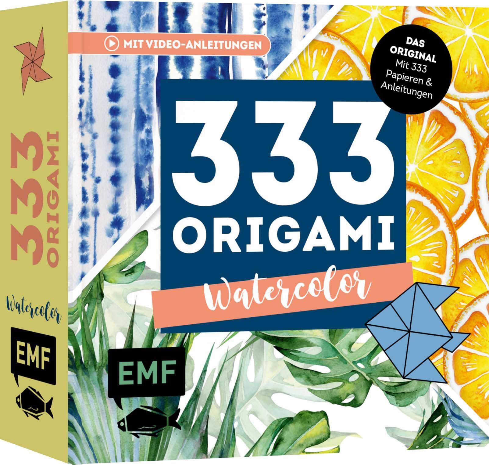 Vorderes Coverbild 333 Origami - Watercolor