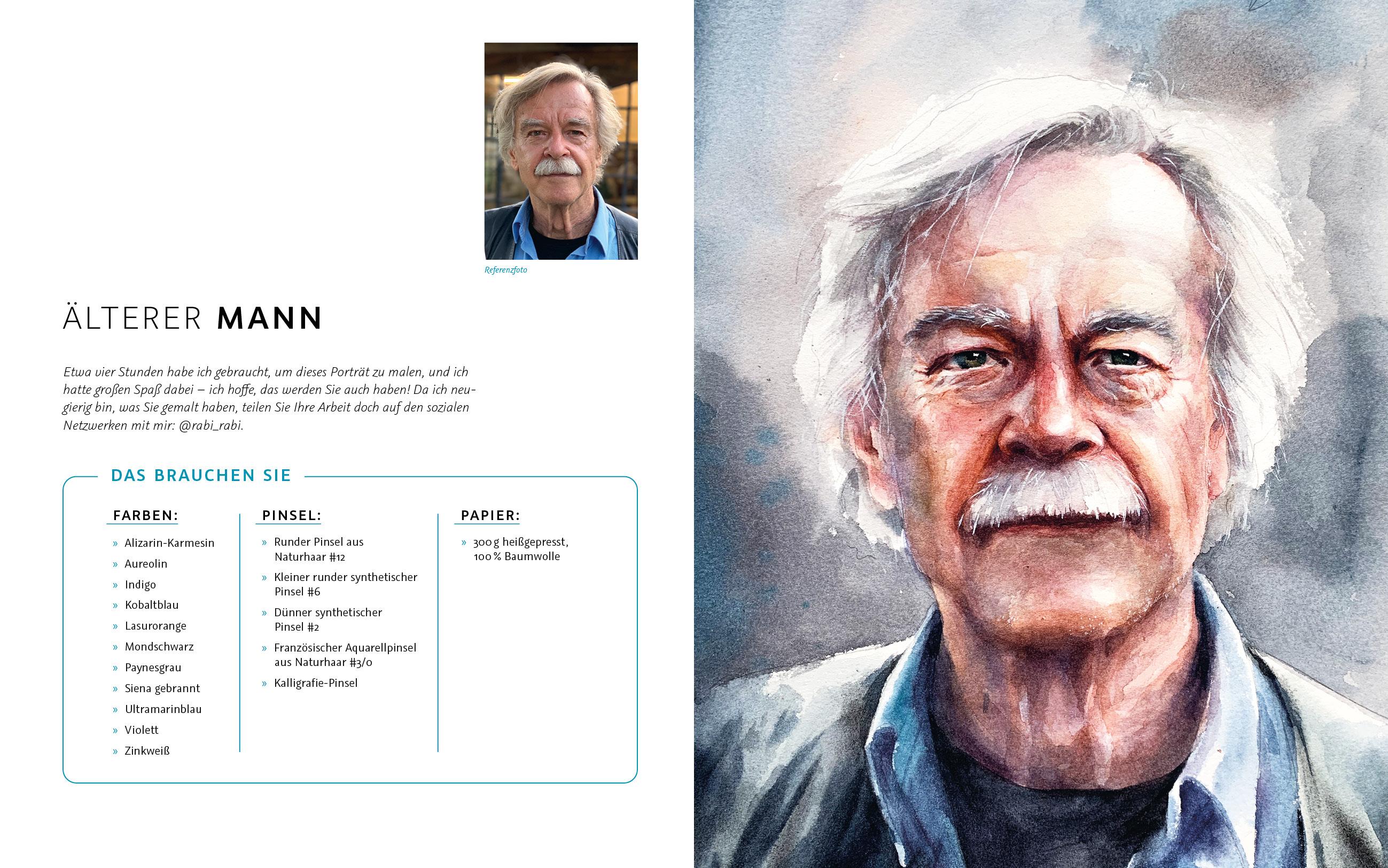 Beispielinhalt (Bild) Die Kunst der Aquarellmalerei - das große Watercolor-Grundlagenwerk