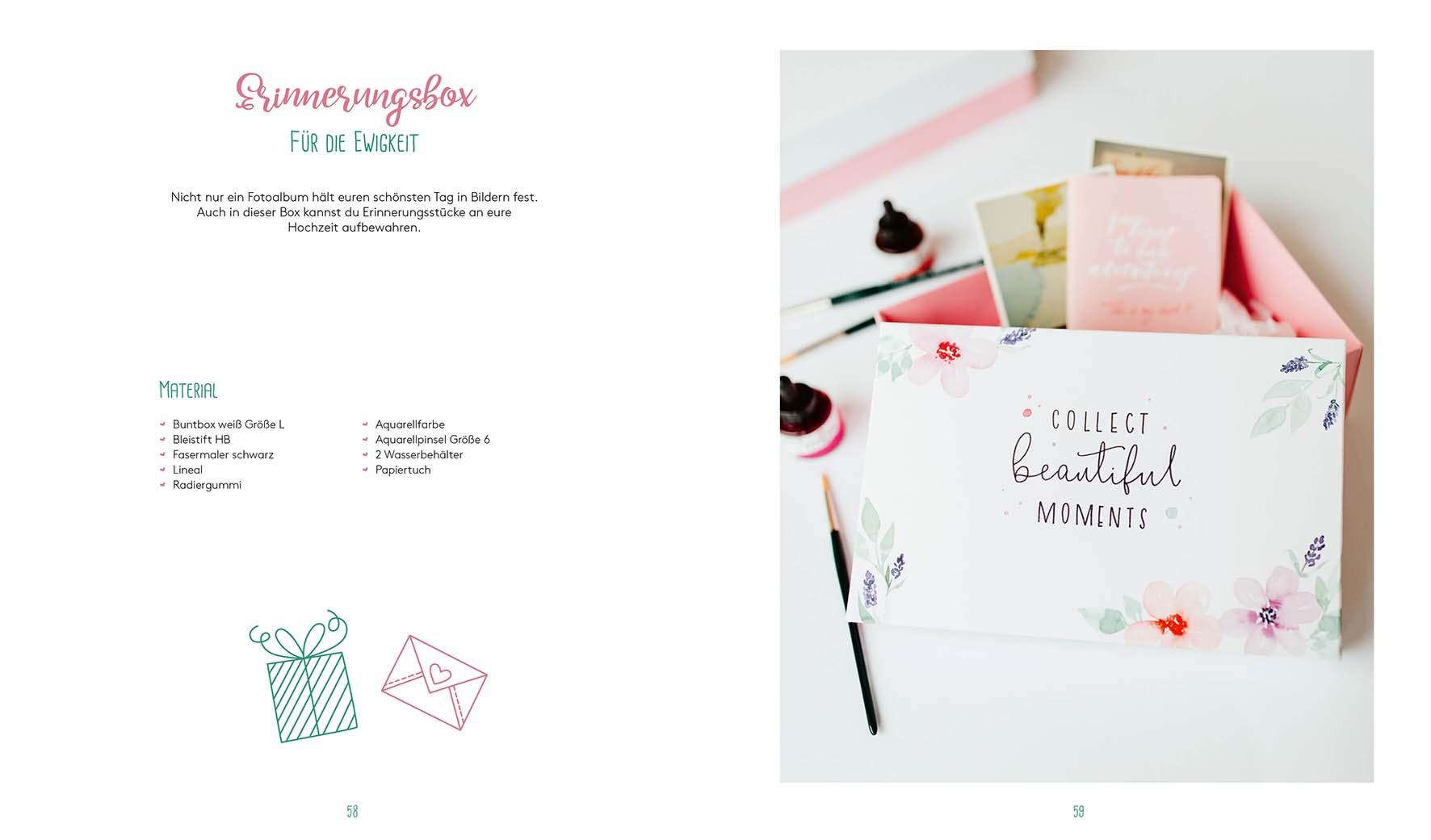 Beispielinhalt (Bild) Handlettering Wedding