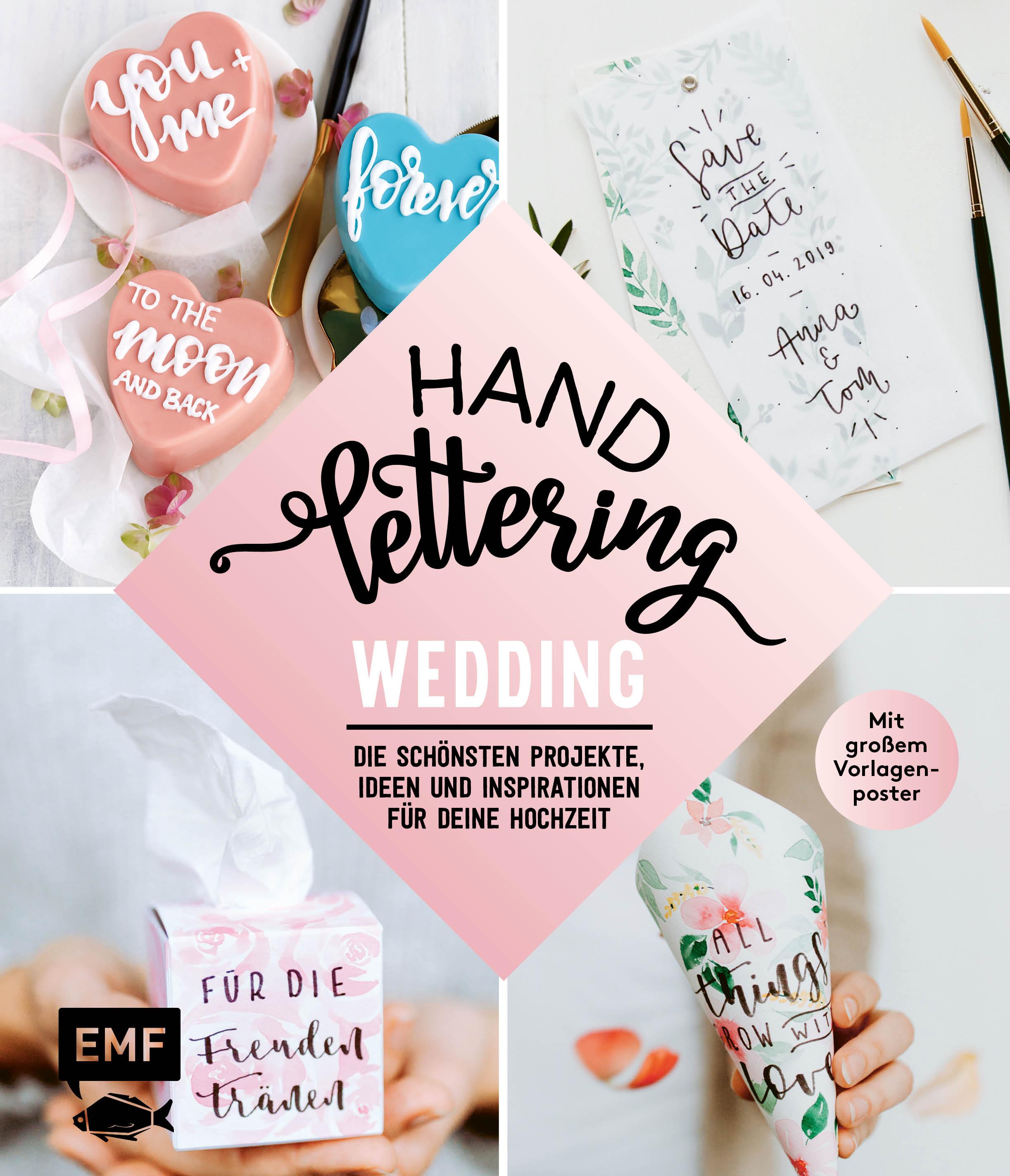 Vorderes Coverbild Handlettering Wedding