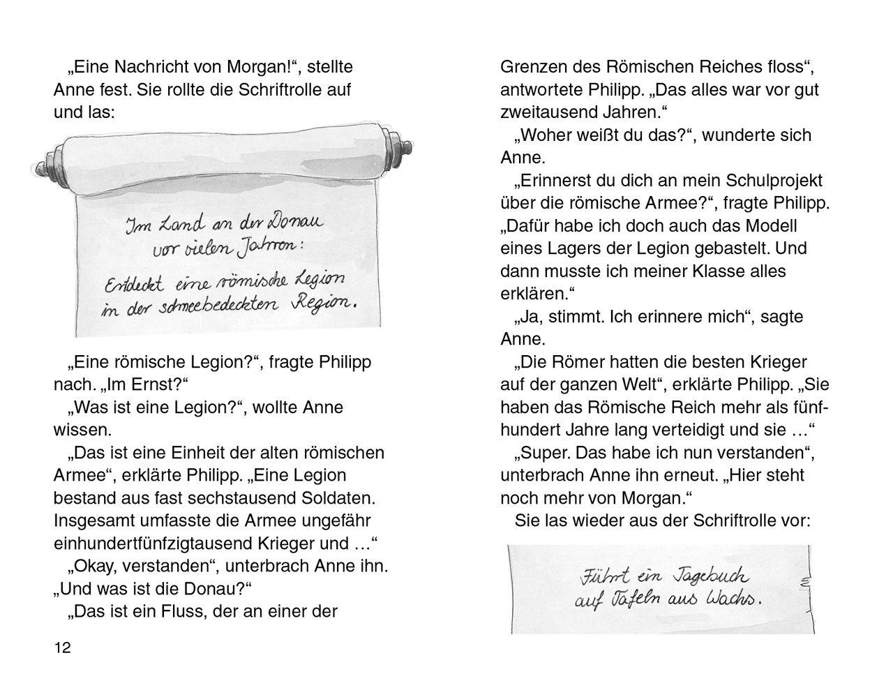Beispielinhalt (Bild) Das magische Baumhaus (Band 56) - Der römische Spion