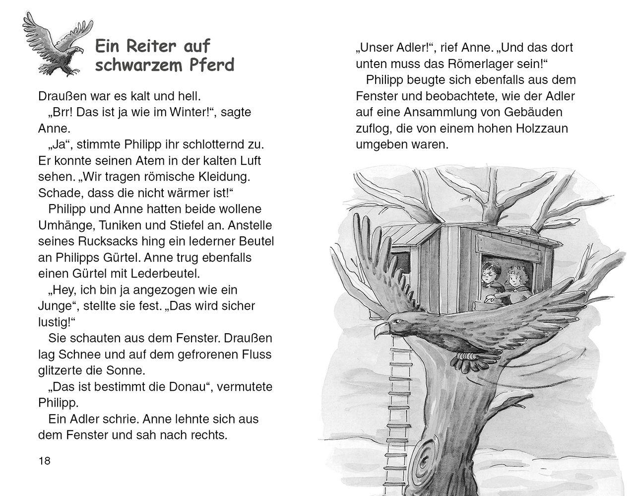 Beispielinhalt (Bild) Das magische Baumhaus (Band 56) - Der römische Spion