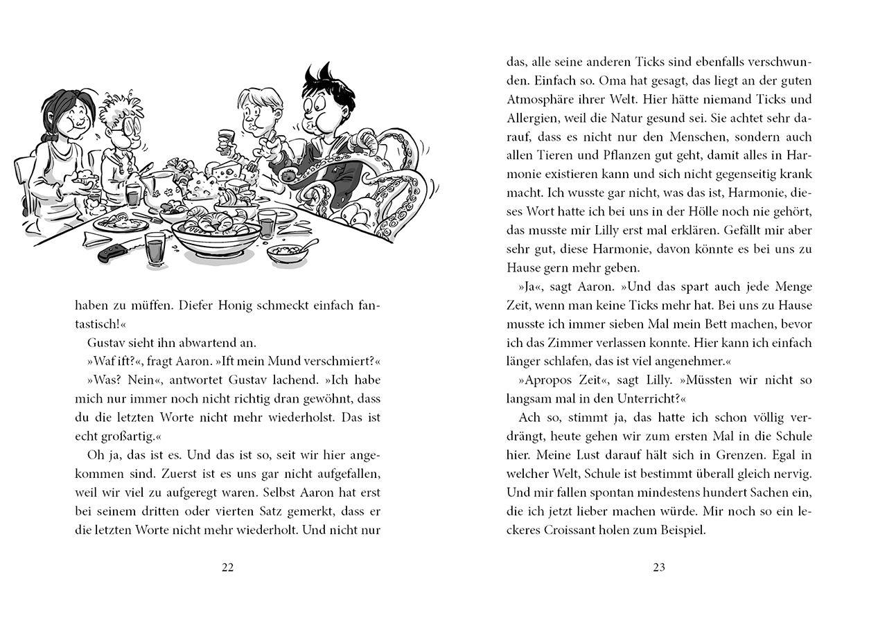 Beispielinhalt (Bild) Luzifer junior (Band 7) - Fiese schöne Welt