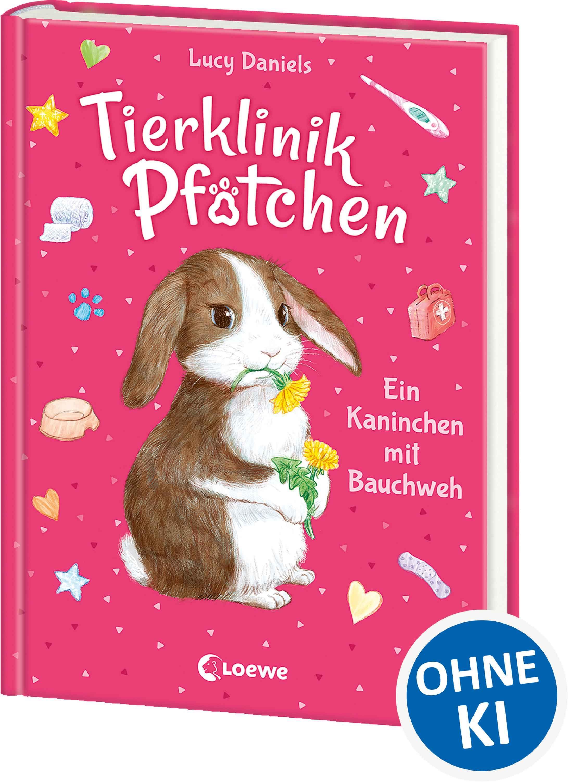 Vorderes Coverbild Tierklinik Pfötchen (Band 2) - Ein Kaninchen mit Bauchweh