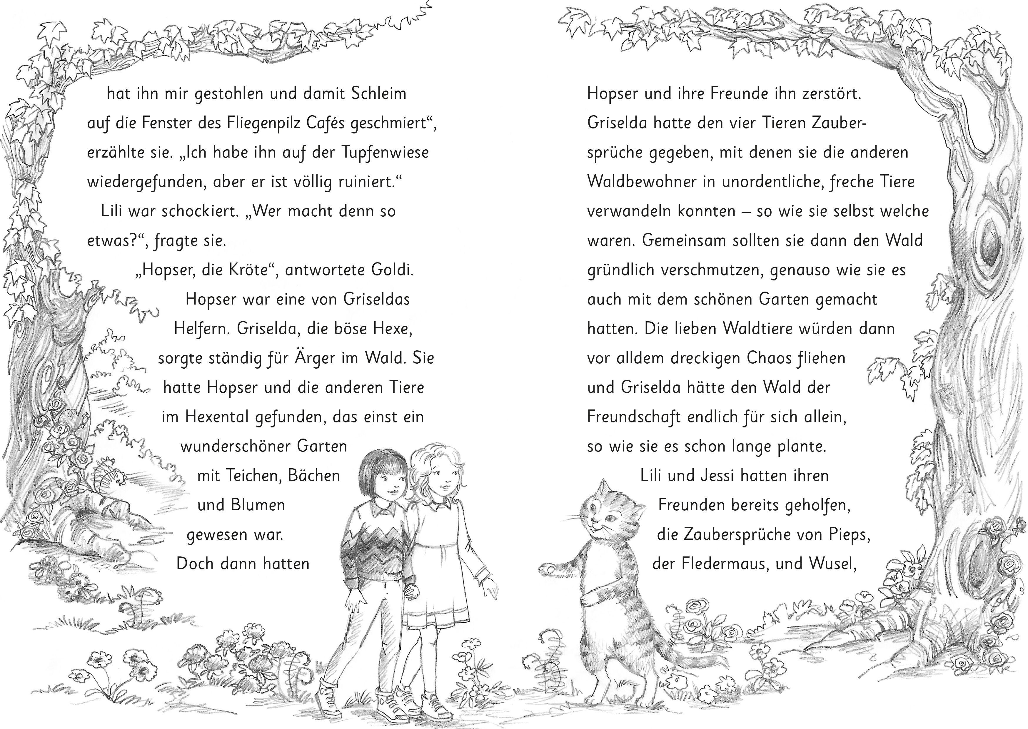 Beispielinhalt (Bild) Die magischen Tierfreunde (Band 13) - Lea Lämmchen und der Freundschaftszauber