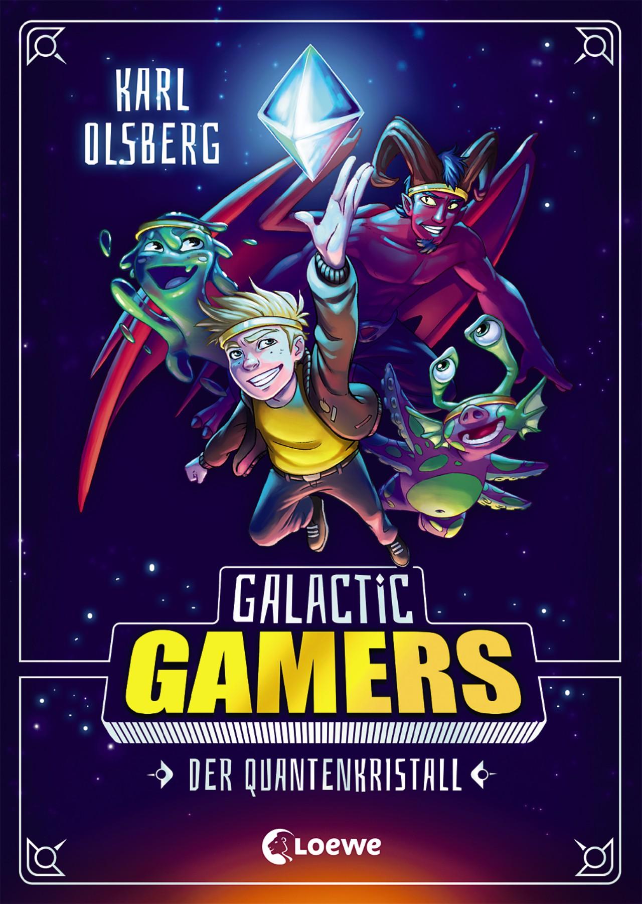 Vorderes Coverbild Galactic Gamers (Band 1) - Der Quantenkristall