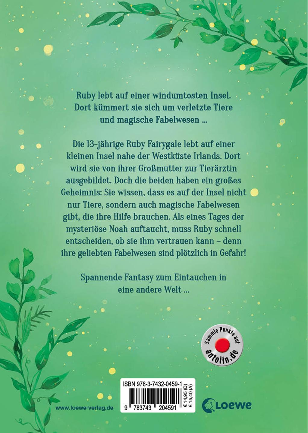 Rückseitencover Ruby Fairygale (Band 1) - Der Ruf der Fabelwesen