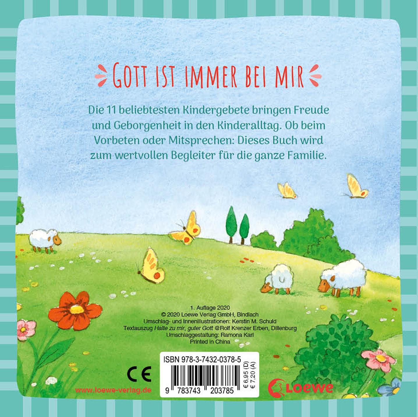 Rückseitencover Meine liebsten Kindergebete für jeden Tag