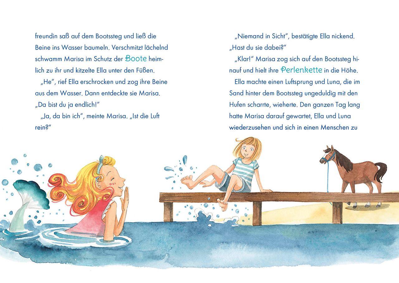 Beispielinhalt (Bild) Marisa Meermädchen (Band 2) - Das große Ponyglück
